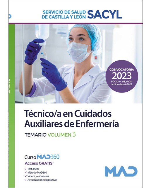 Técnico en Cuidados Auxiliares de Enfermería del Servicio de Salud de Castilla y León Vol. 3