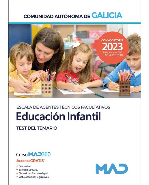 Escala de Agentes Técnicos Facultativos, especialidad de Educación Infantil de la Comunidad Autónoma