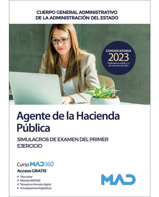 Agente de la Hacienda Pública Cuerpo General Administrativo de la Administración del Estado. Simulac