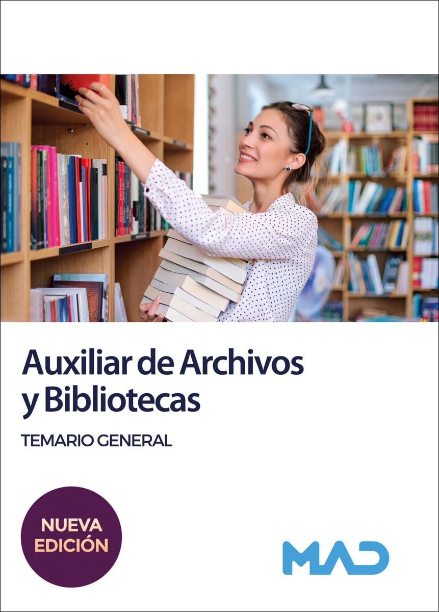 Imagen 0 de Auxiliar de Archivos y Bibliotecas. Temario General (Tapa blanda)