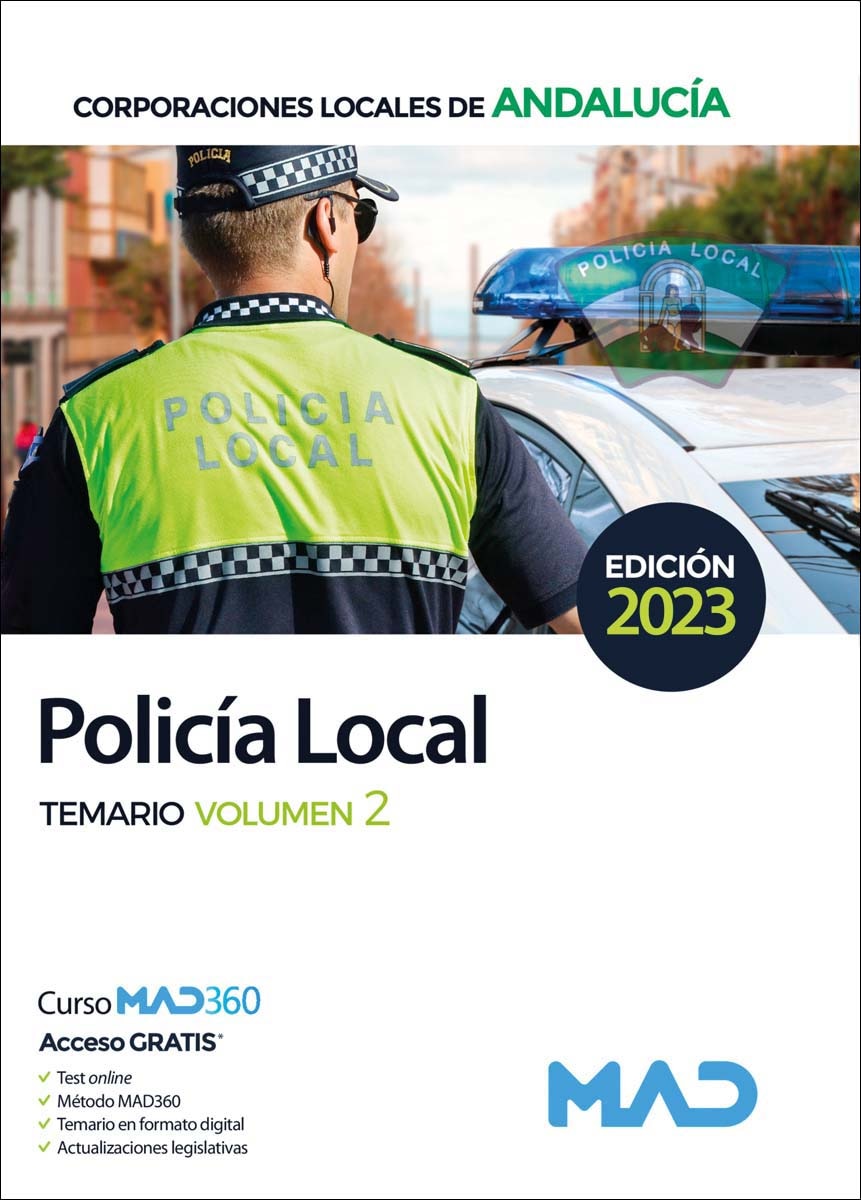 Policía local de andalucía.Temario volumen 2