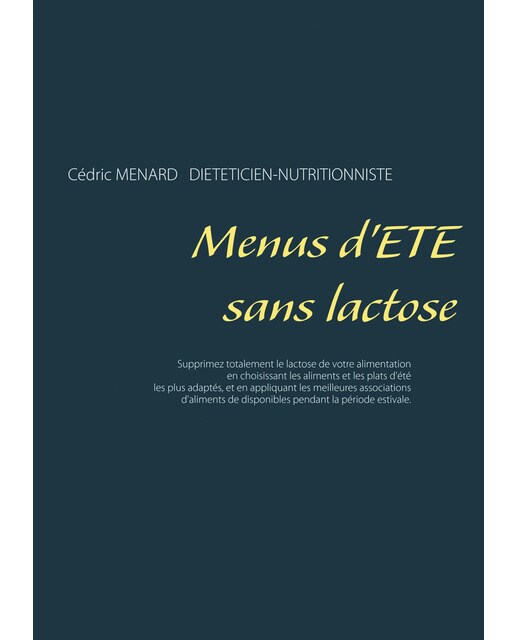 Menus de printemps sans lactose(Tapa blanda) 1