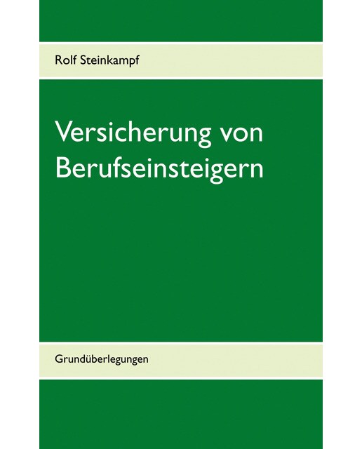 Versicherung von Berufseinsteigern 1
