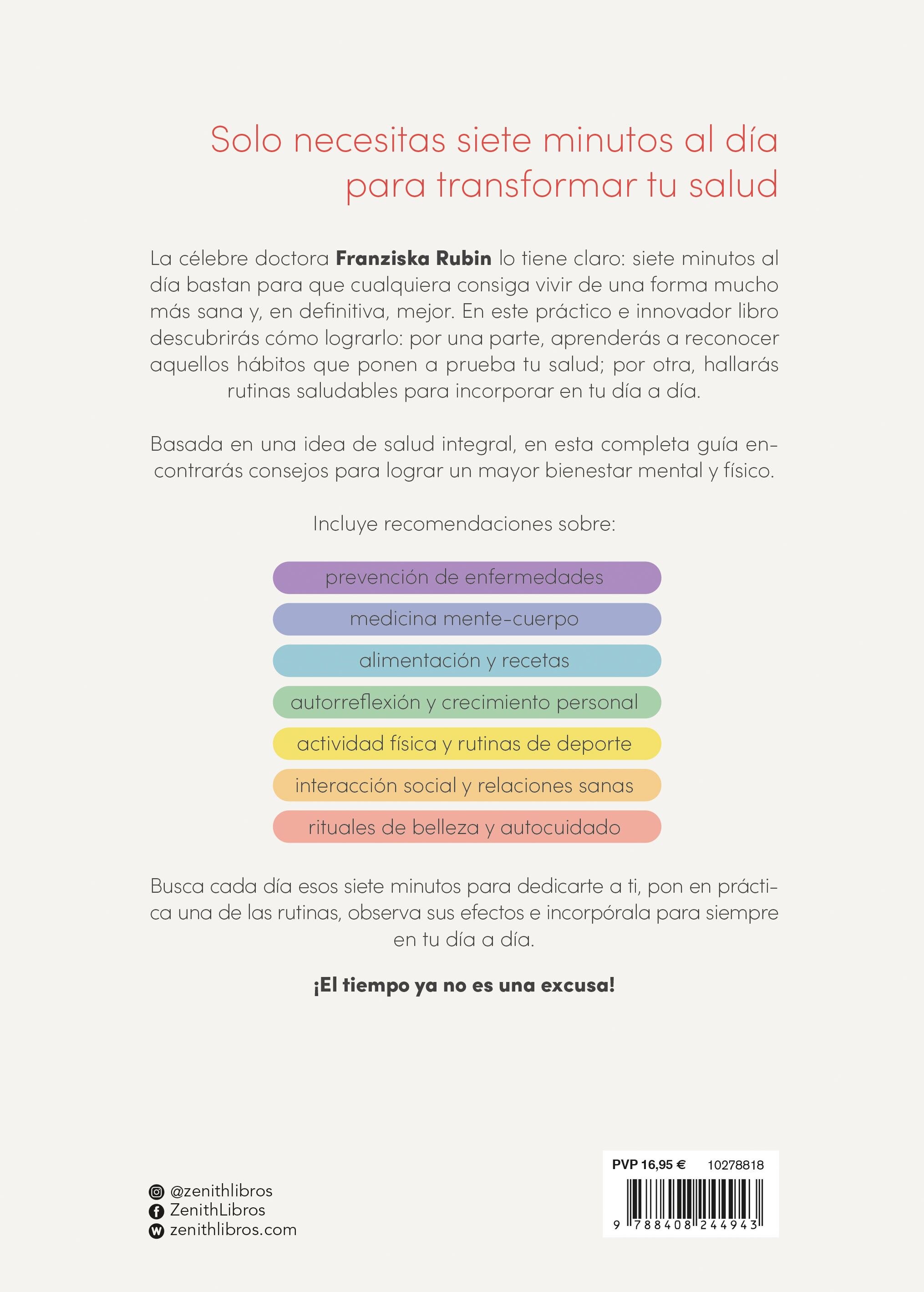 7 minutos al día: Un plan de 7 semanas que transformará tu salud para siempre  (Tapa blanda con solapas) 2