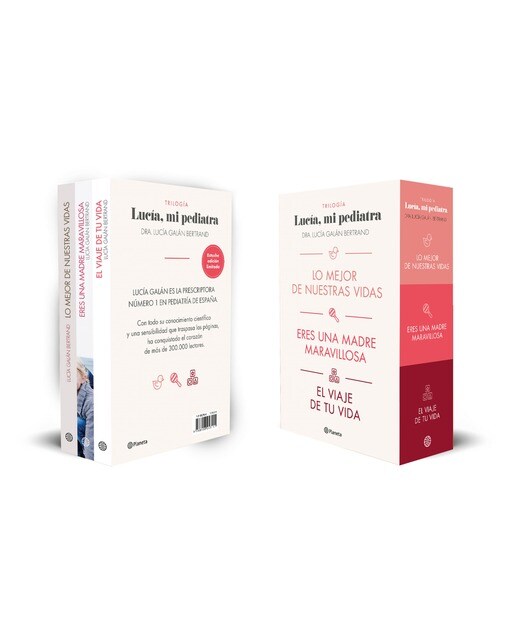 Estuche Trilogía de Lucía, mi pediatra: Lo mejor de nuestras vidas, Eres una madre maravillosa y El viaje de tu vida  (Tapa blanda con solapas) 1