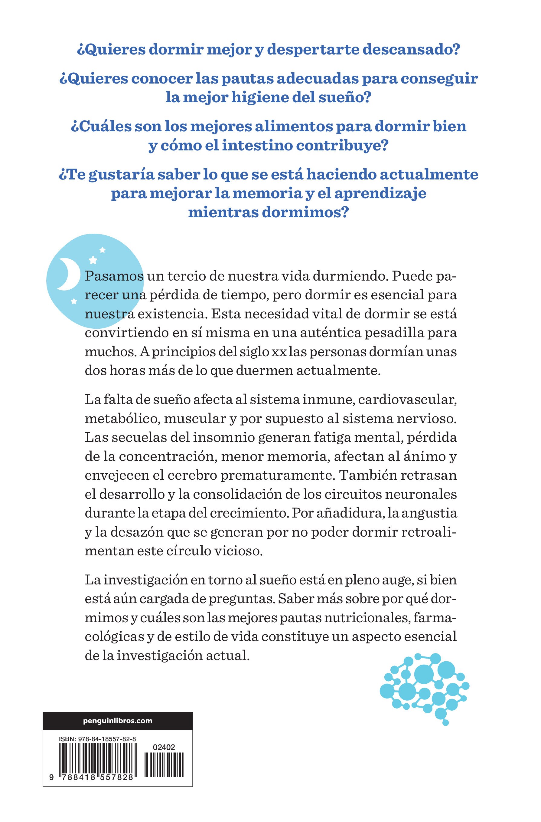 Alimenta el sueño para un cerebro sano: Guía práctica para dormir mejor y alargar la vida de tus neuronas (Capa mole com abas) 2