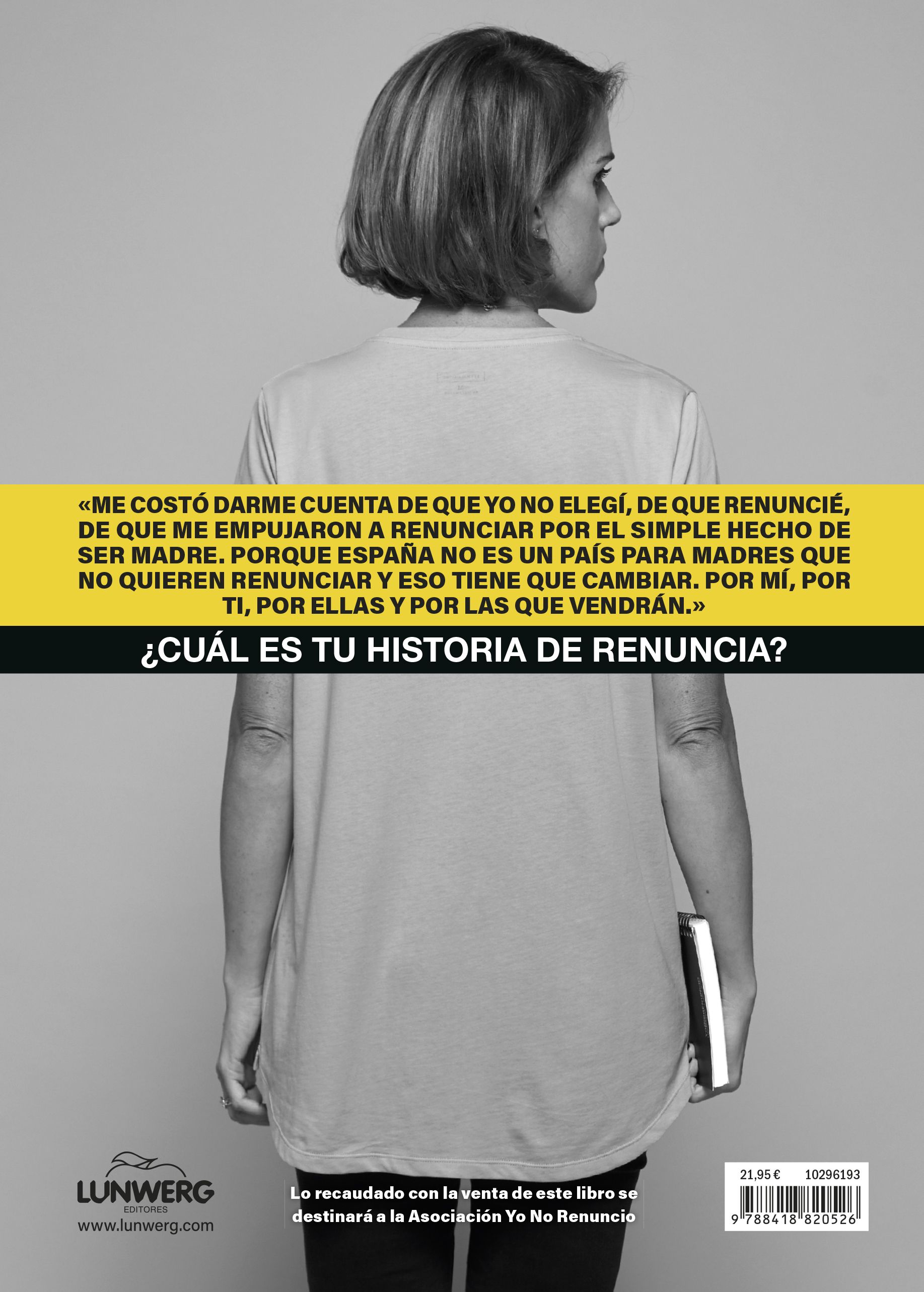 Yo no renuncio: Mi historia de no conciliación(Tapa dura) 4