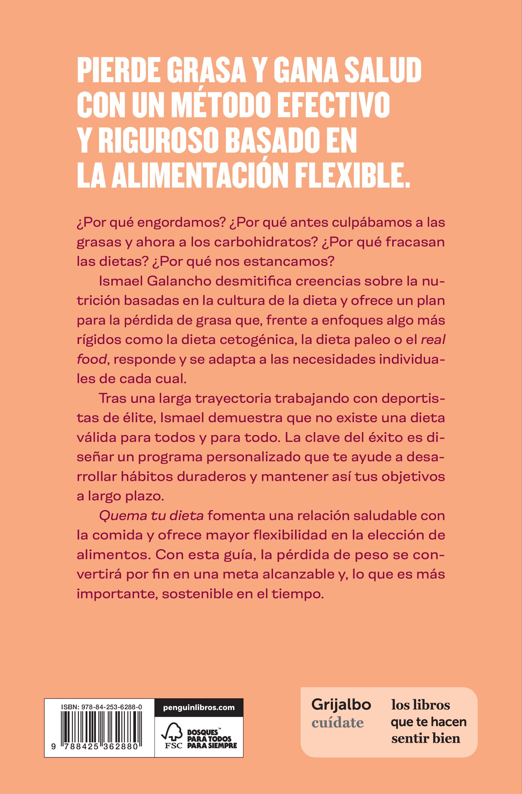 Quema tu dieta: Pierde grasa y mejora tu rendimiento con rigor y ciencia  (Tapa blanda) 2