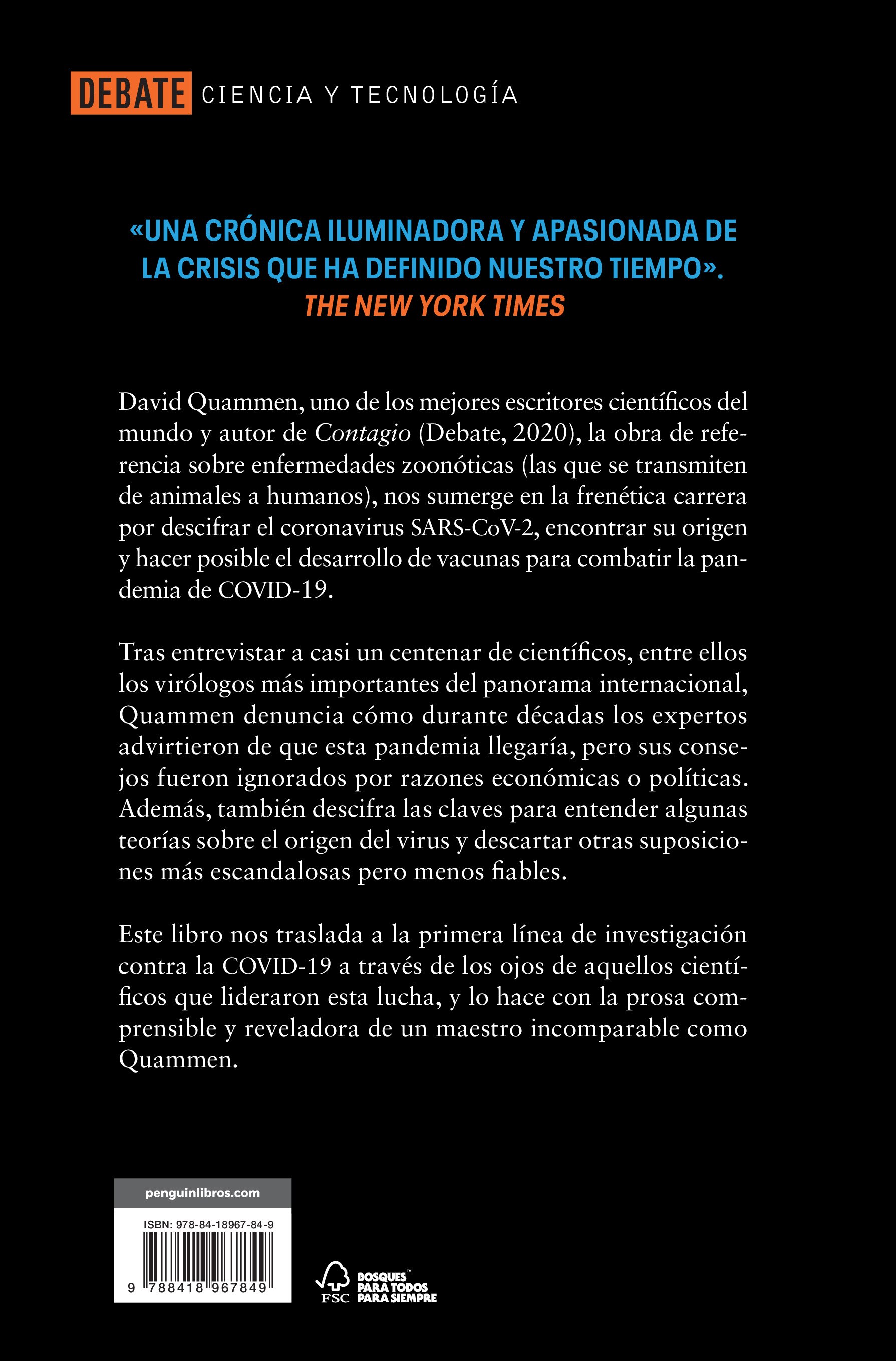 Sin aliento: La carrera científica para derrotar a un virus mortal (Tapa blanda) 2