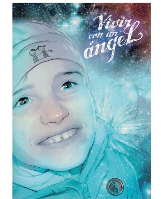 Vivir con un ángel (Capa mole com abas) 1