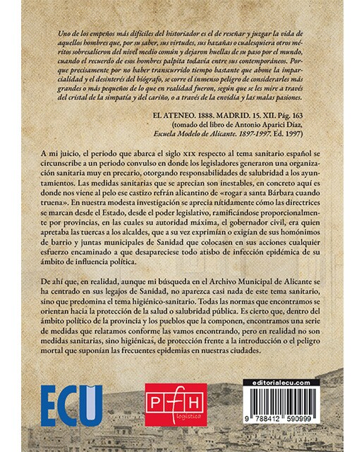 Inconcluso aspecto del estado sanitario en Alicante desde 1800 hasta 1880 (Capa mole) 2