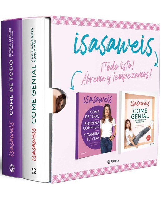Imagen 0 de Estuche Isasaweis (Come genial + Come de todo)  (Tapa blanda Tapa blanda con solapas)