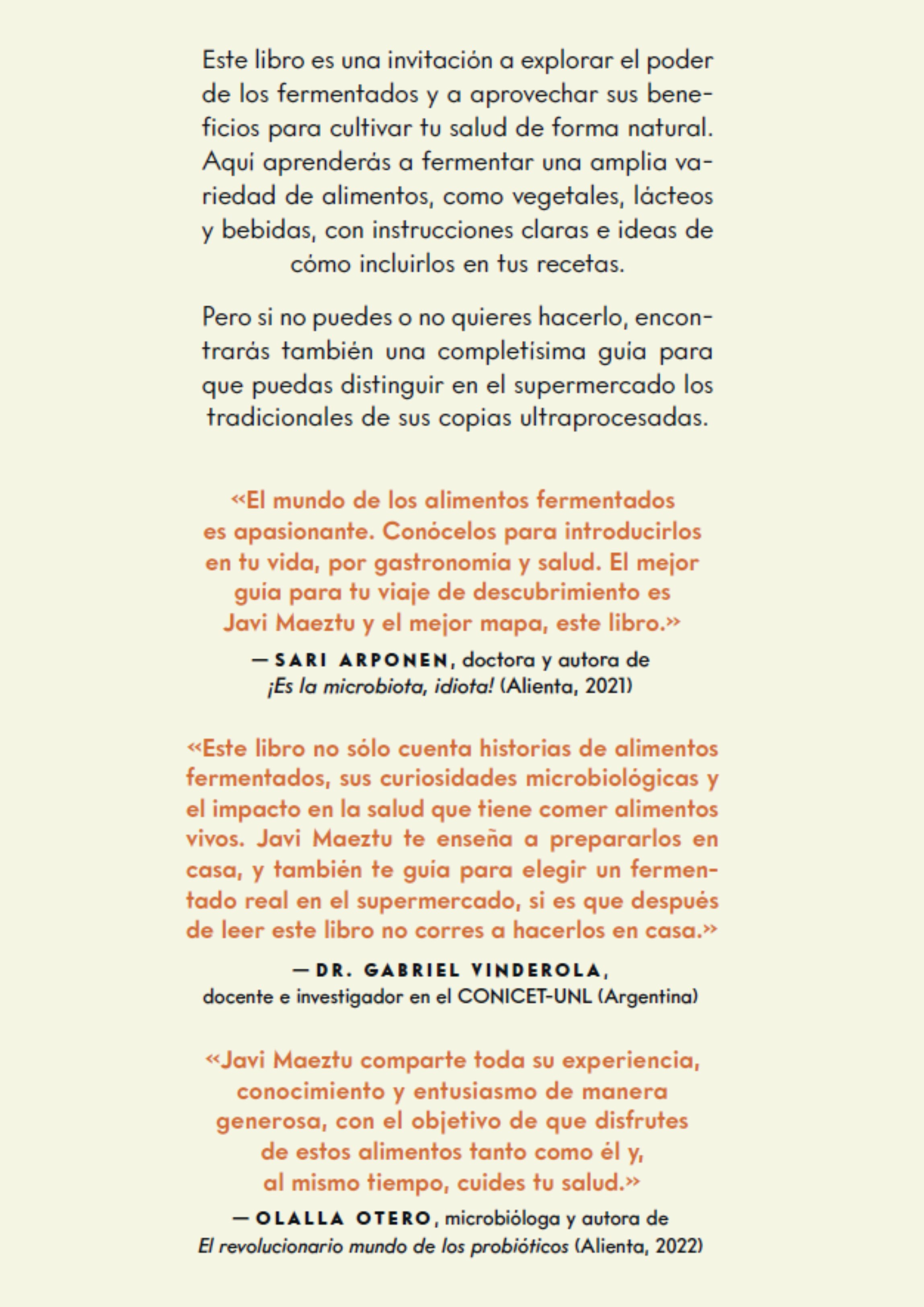 Imagen 2 de Entre fermentos: Descubre los alimentos fermentados y cómo pueden transformar tu vida  (Tapa blanda con solapas)