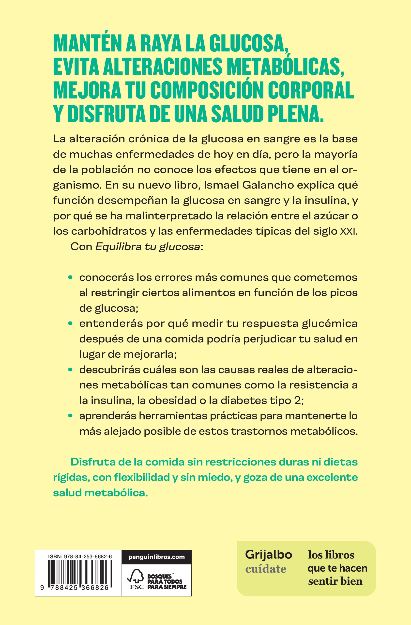 Equilibra tu glucosa: Mejora tu salud metabólica y reduce grasa corporal con rigor y ciencia (Tapa blanda) 2
