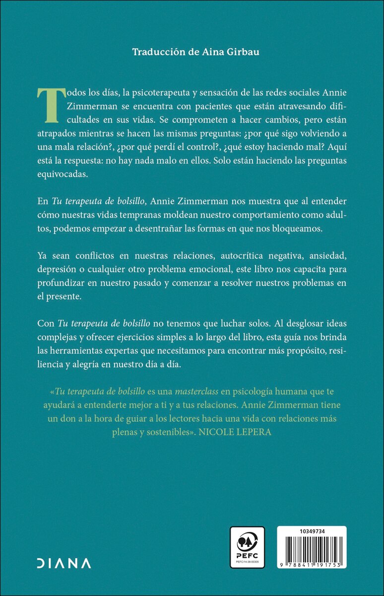 Tu terapeuta de bolsillo: Libérate de viejos patrones y transforma tus relaciones (Capa mole com abas) 2