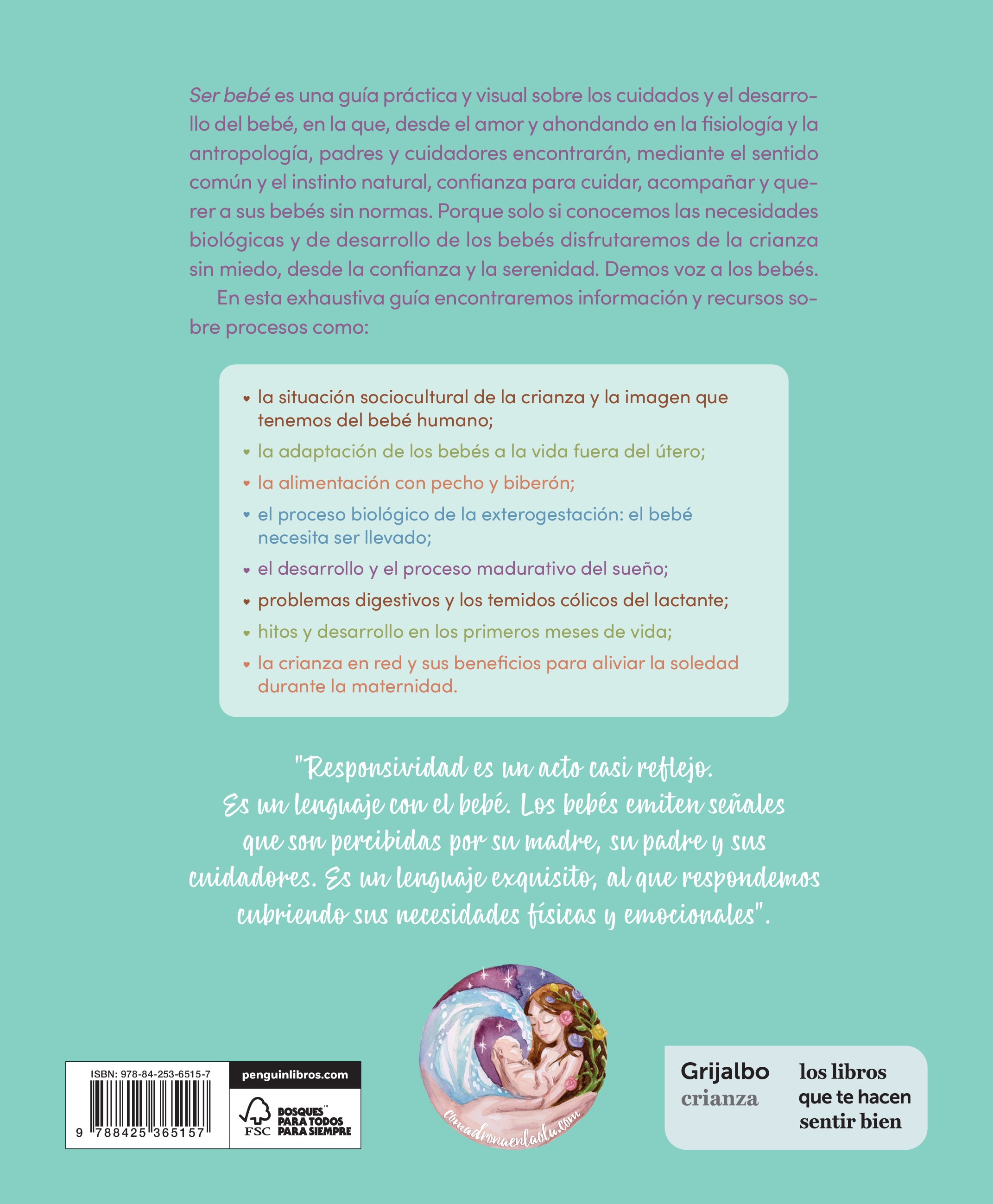 Ser bebé: Guía de cuidados del bebé con evidencia y mucha emoción  (Tapa blanda) 2