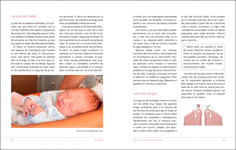 Ser bebé: Guía de cuidados del bebé con evidencia y mucha emoción  (Tapa blanda) 5