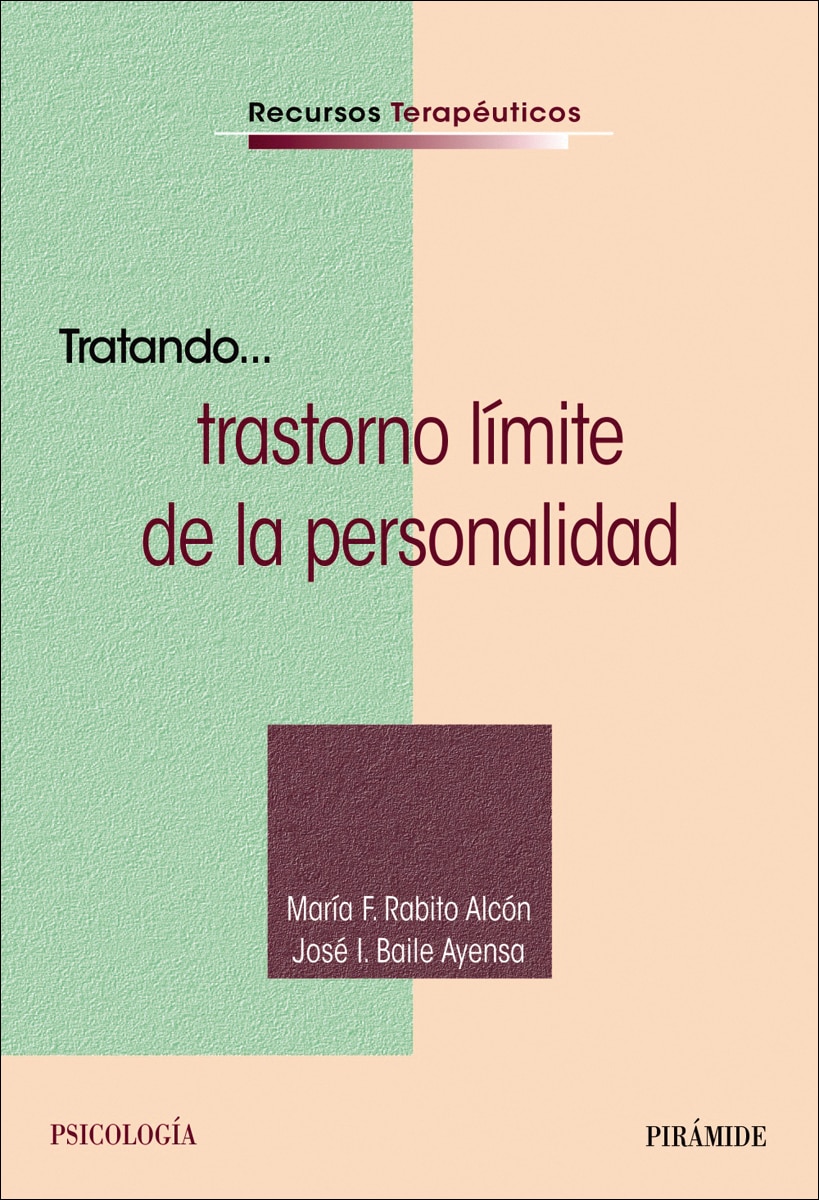Tratando... trastorno límite de la personalidad (Capa mole com abas) 1