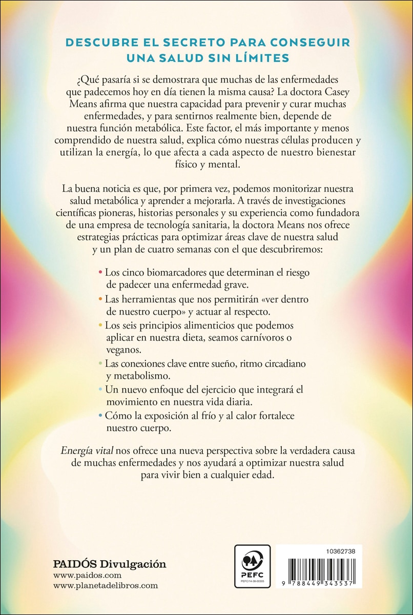 Energía vital (Tapa dura Tapa blanda con solapas) 2