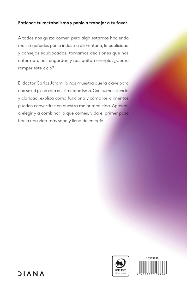 El milagro metabólico  (Tapa dura Tapa blanda con solapas) 2