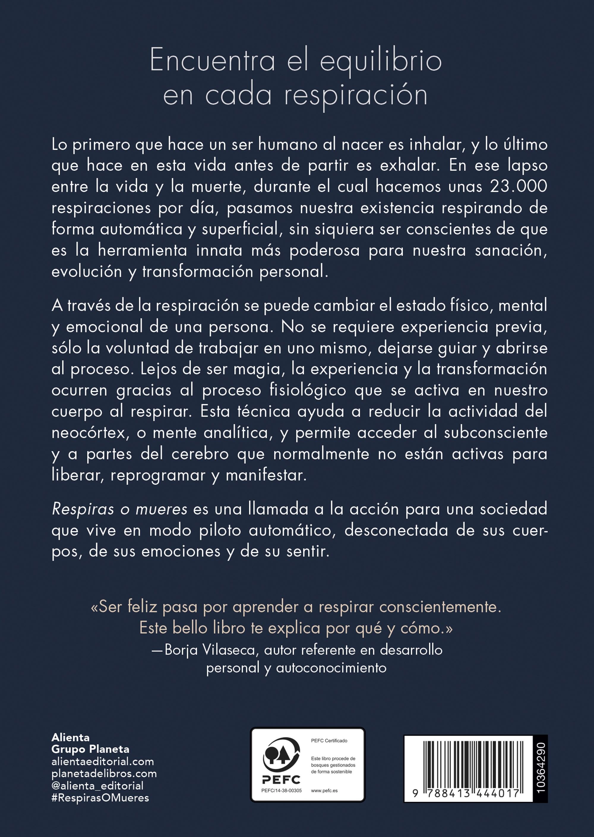 Respiras o mueres: Un viaje de transformación personal a través del poder de la respiración 2