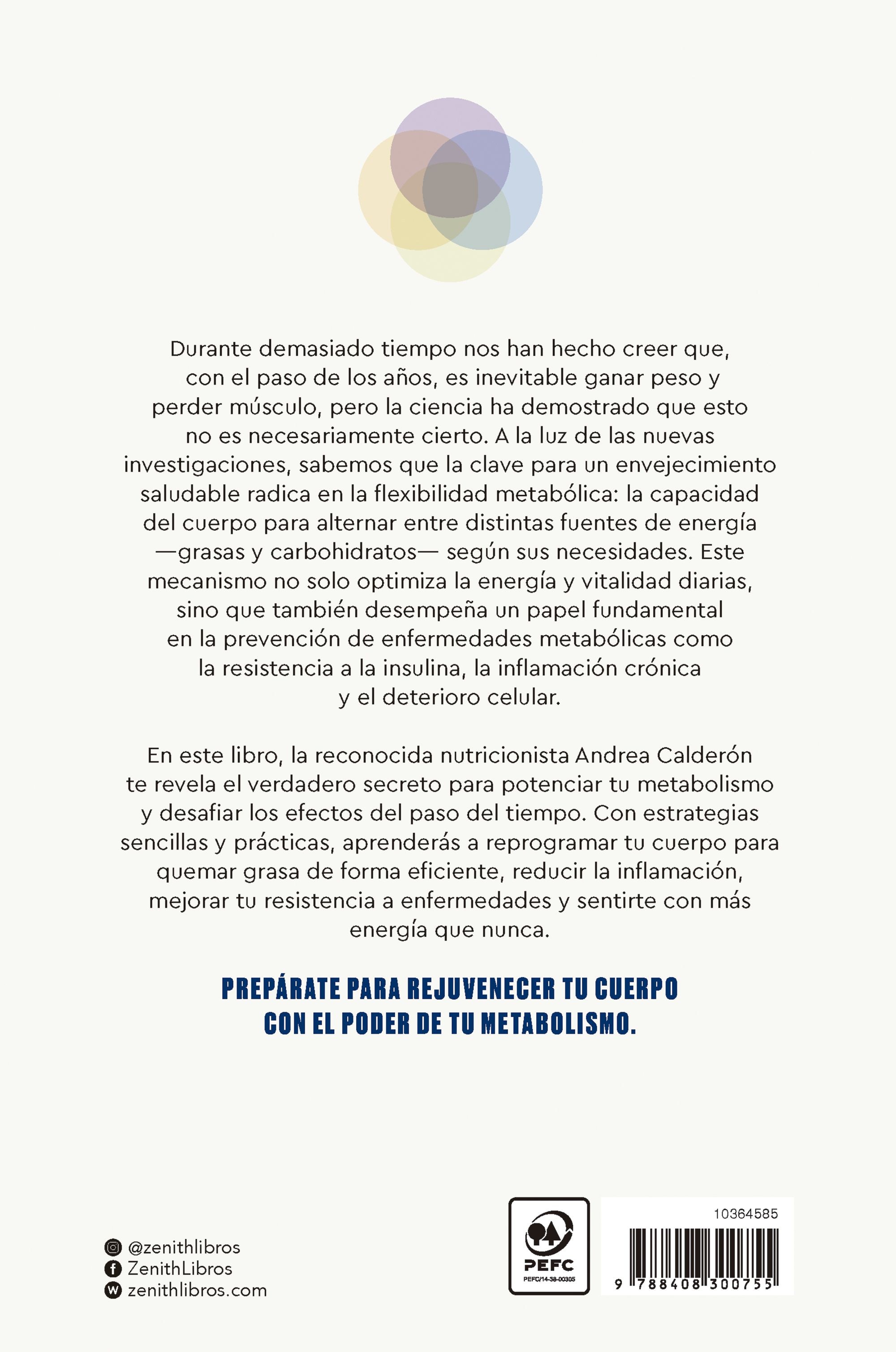 El poder de la flexibilidad metabólica: Transforma tu salud para perder peso, reducir la inflamación y vivir más años (Capa mole com abas) 2