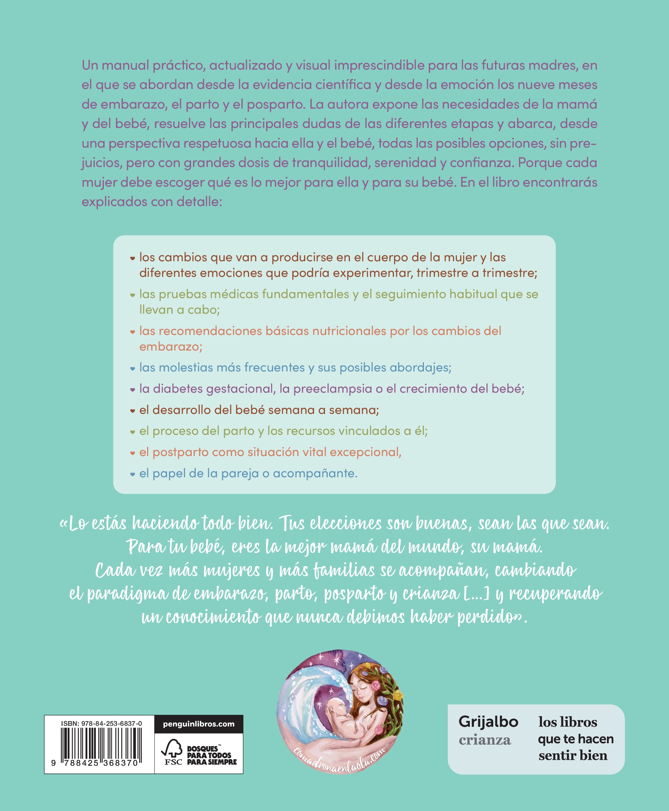 SER MAMÁ. GUÍA DEL EMBARAZO, PARTO Y POS  (Tapa dura Tapa blanda) 2