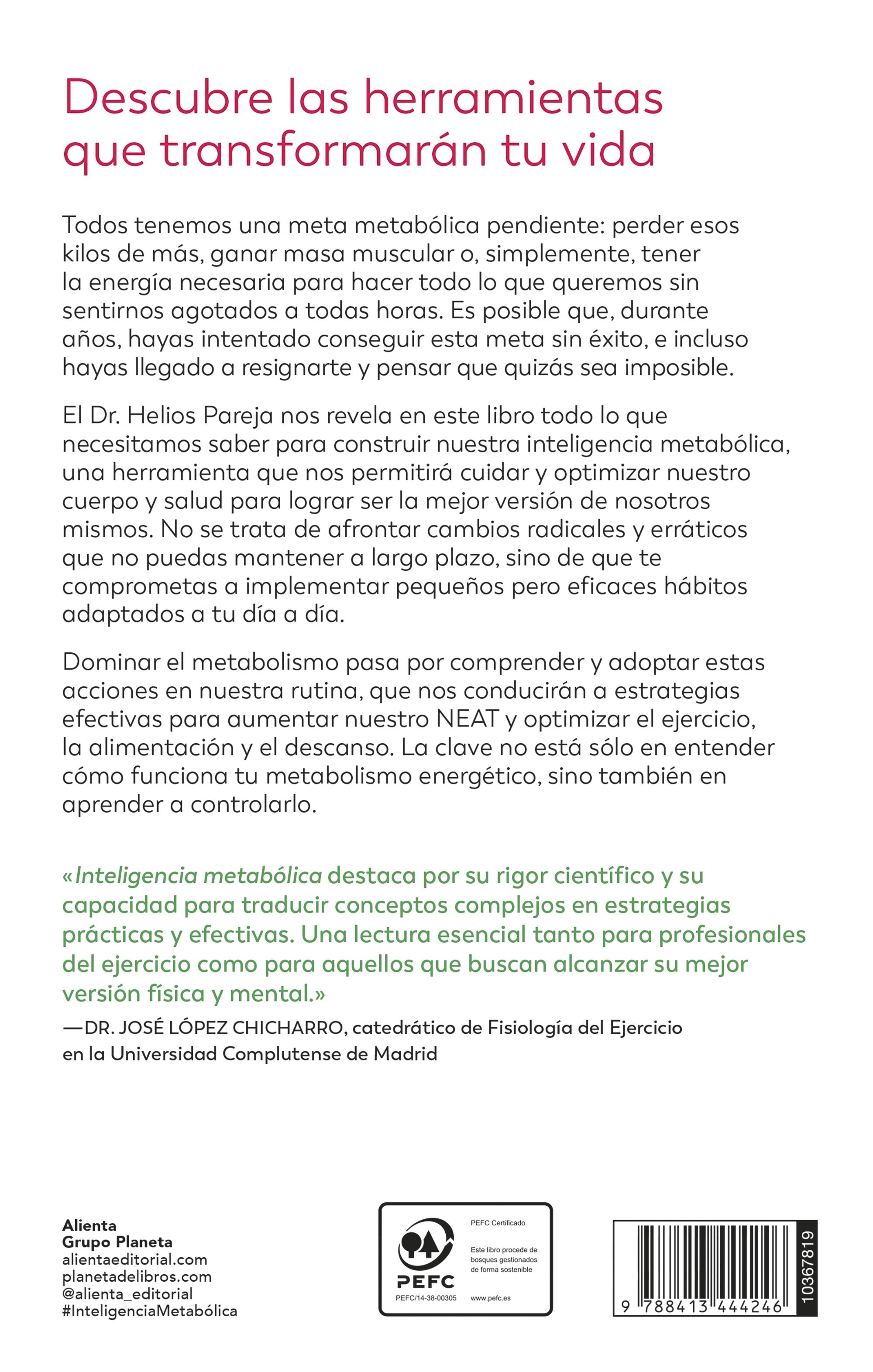 Inteligencia metabólica: Domina tu metabolismo para alcanzar tus metas (Capa mole com abas) 2