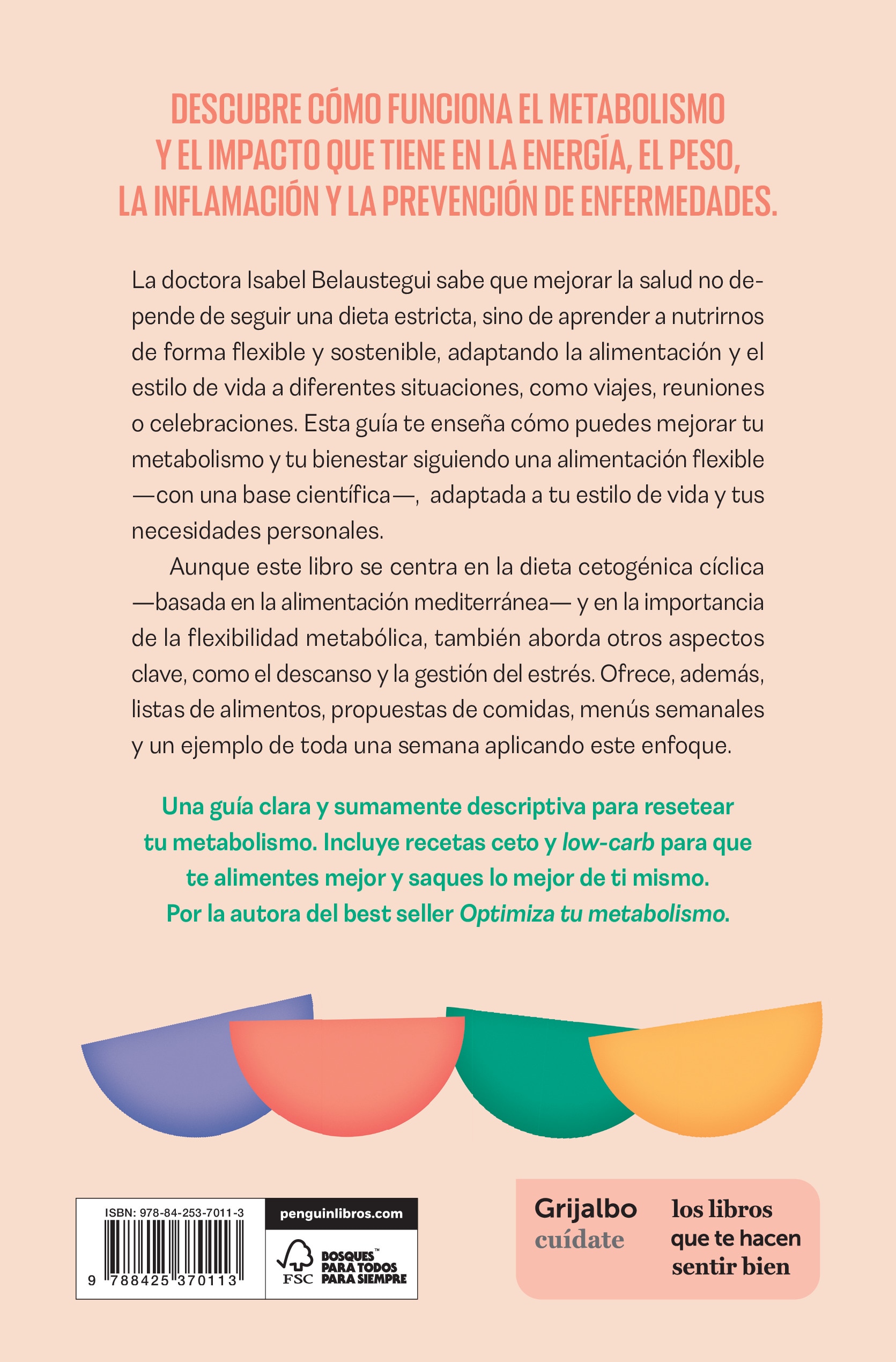 La dieta del metabolismo saludable: Optimiza tu salud, gana energía y pierde peso (Capa mole) 2