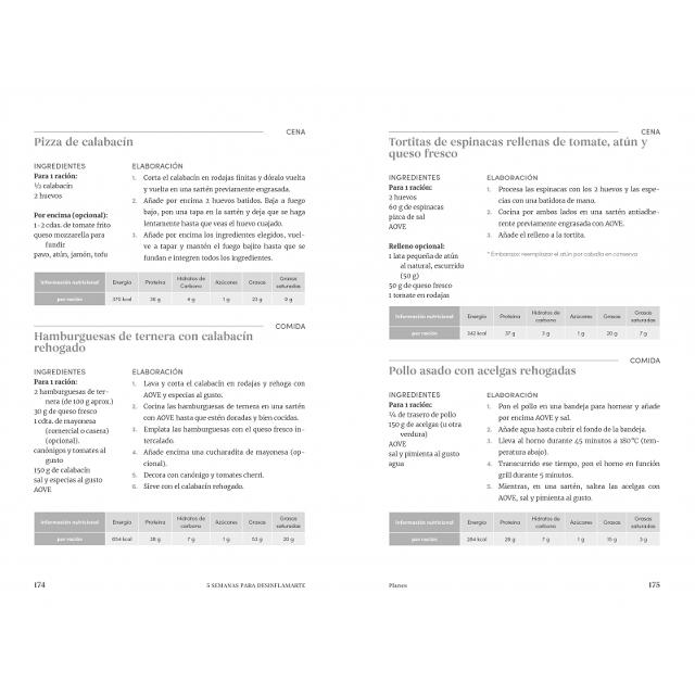 5 semanas para desinflamarte (Capa mole) 5