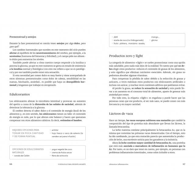 5 semanas para desinflamarte (Capa mole) 6