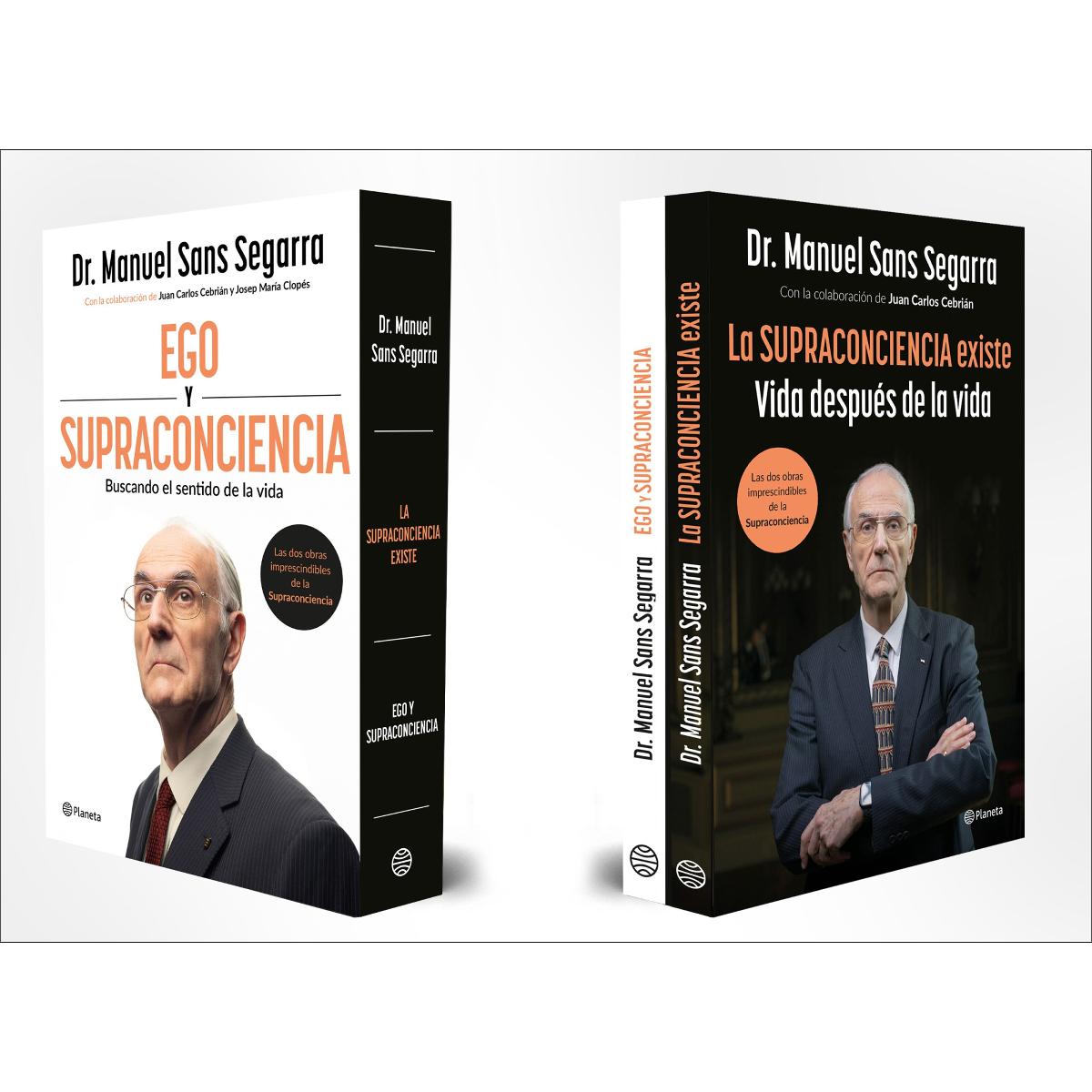 Imagem 0 de Estuche Dr. Sans Segarra (La Supraconciencia existe + Ego y Supraconciencia): Las dos obras imprescindibles del Dr. Manuel Sans (Capa mole com abas)