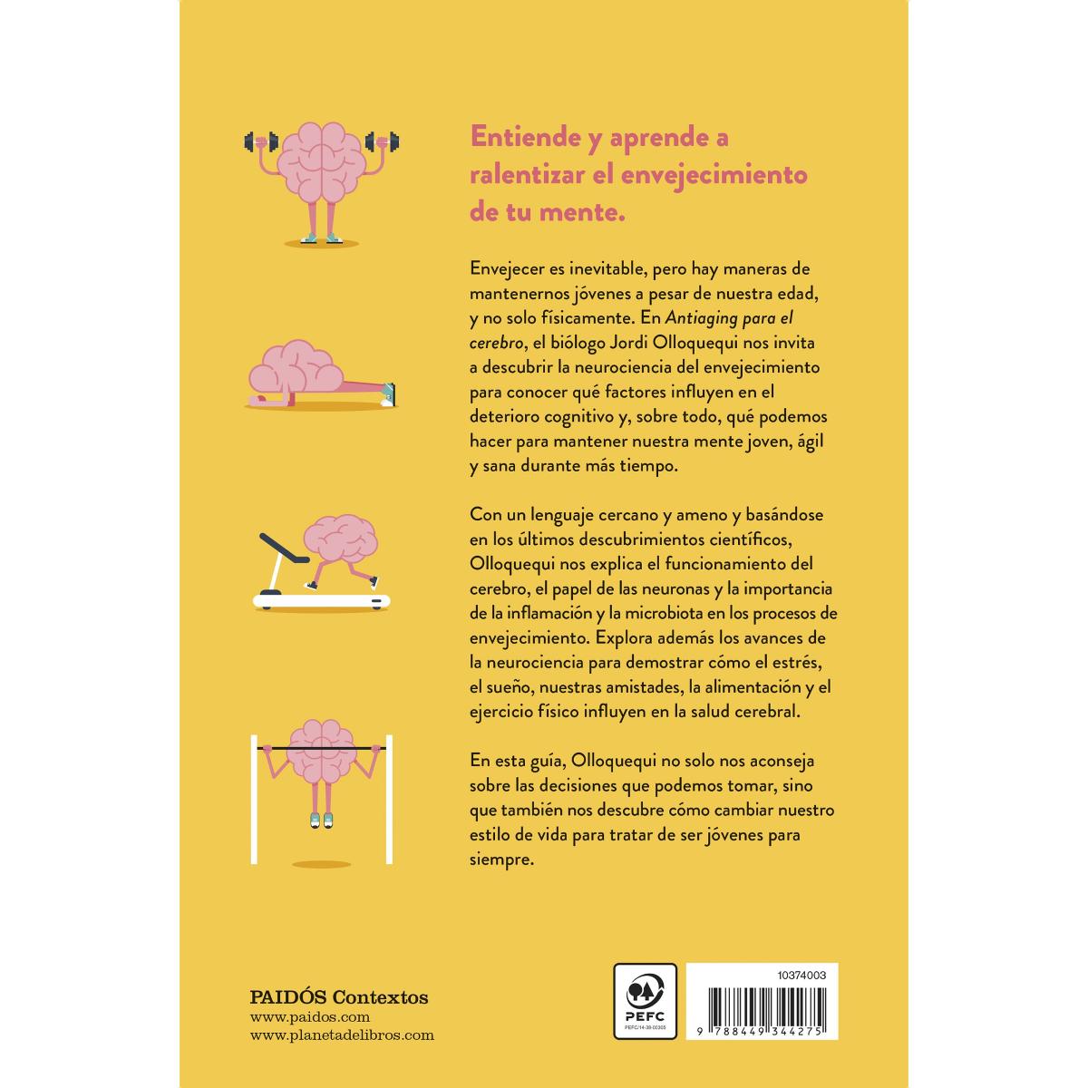 Antiaging para el cerebro: Las claves de la ciencia para mantener nuestra mente joven, ágil y sana (Capa mole com abas) 2