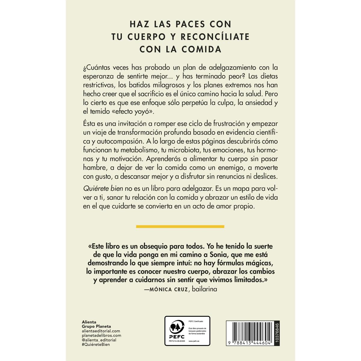 Quiérete bien: Y di adiós a las dietas para siempre (Capa mole com abas) 2