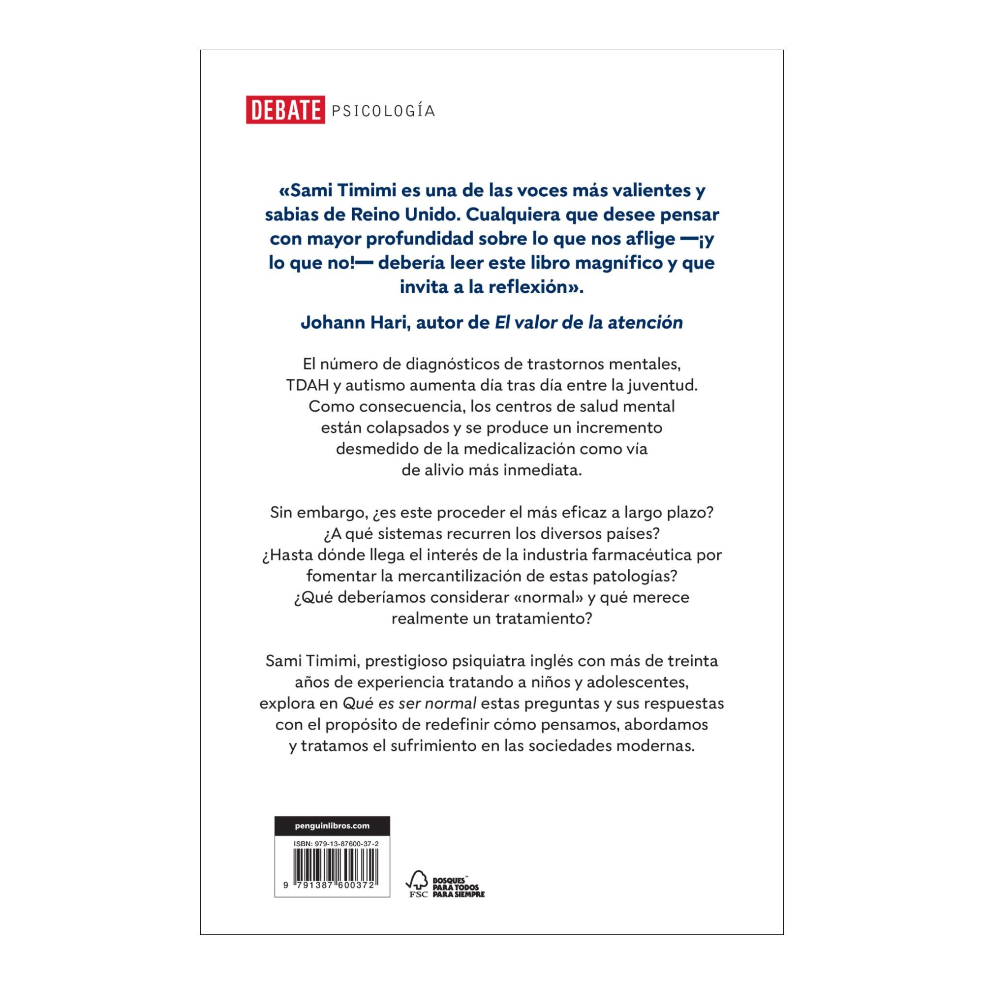 Qué es ser normal: Salud mental, sufrimiento psicológico y neurodiversidad (Capa mole) 2