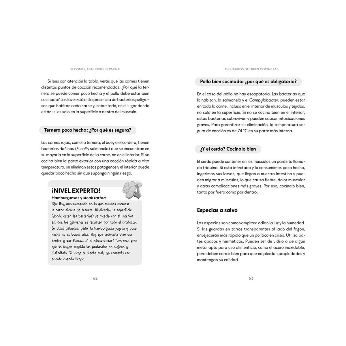 Si comes este libro es para ti: Guía de supervivencia para comprar, cocinar y disfrutar sin riesgos (Capa mole) 2