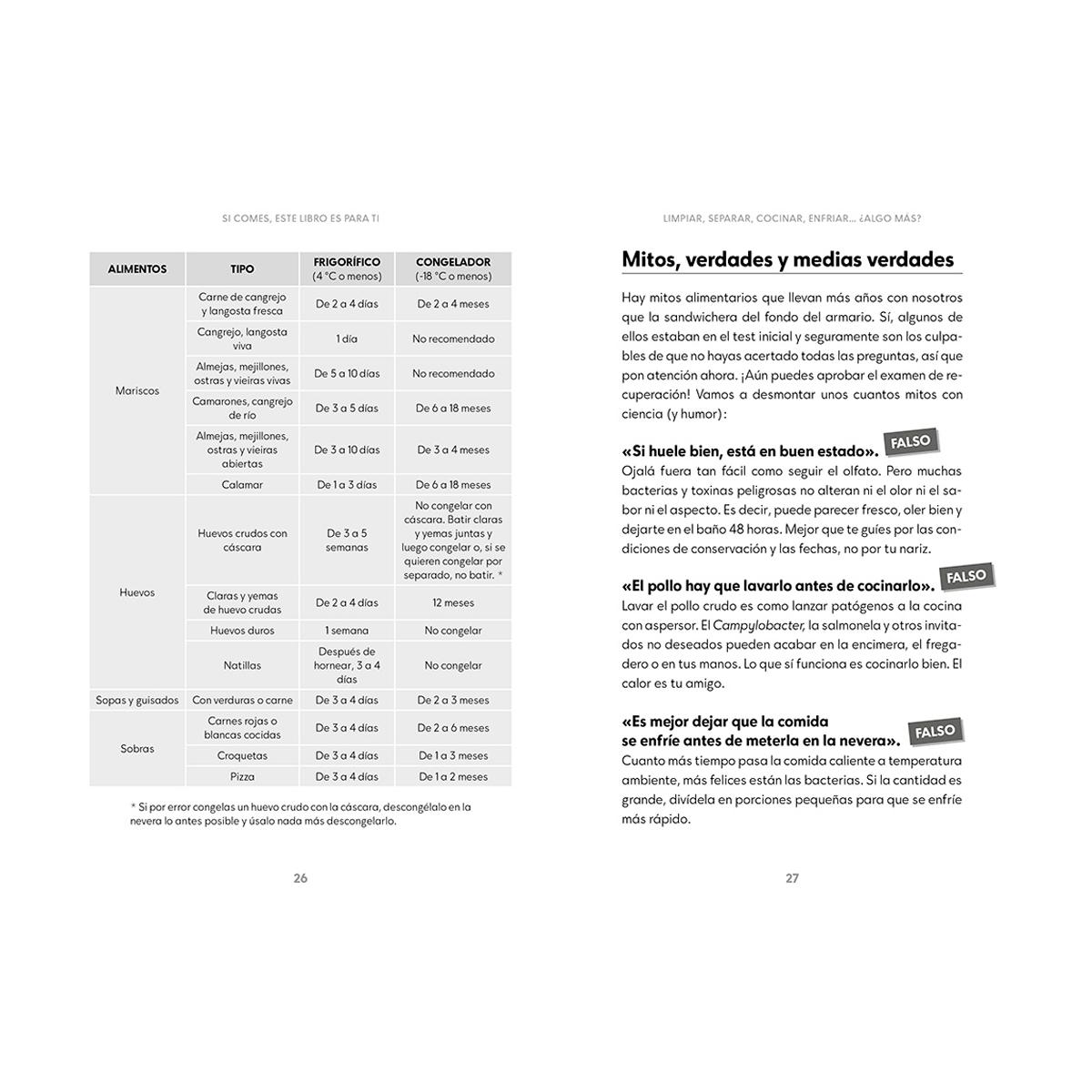 Si comes este libro es para ti: Guía de supervivencia para comprar, cocinar y disfrutar sin riesgos (Capa mole) 5