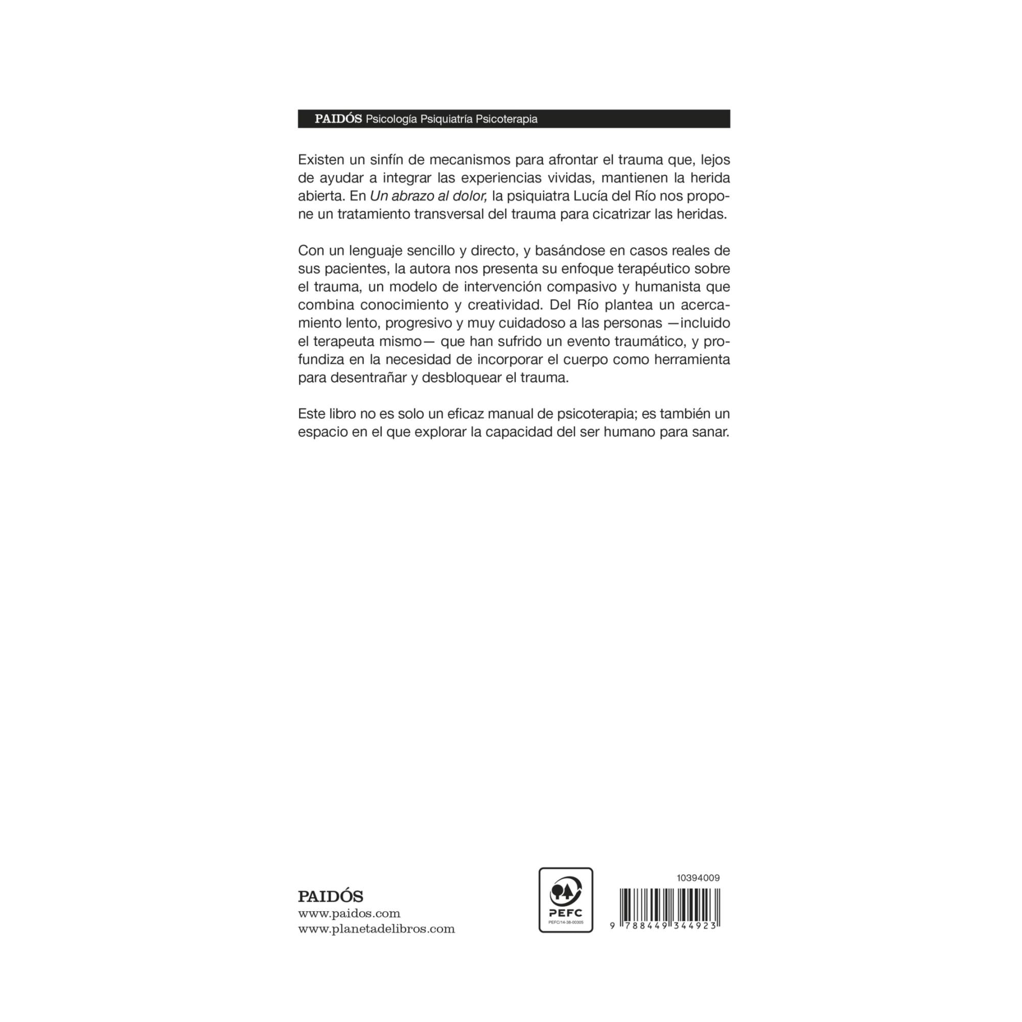 Un abrazo al dolor: Una guía humanista para el tratamiento del trauma (Capa mole com abas) 2