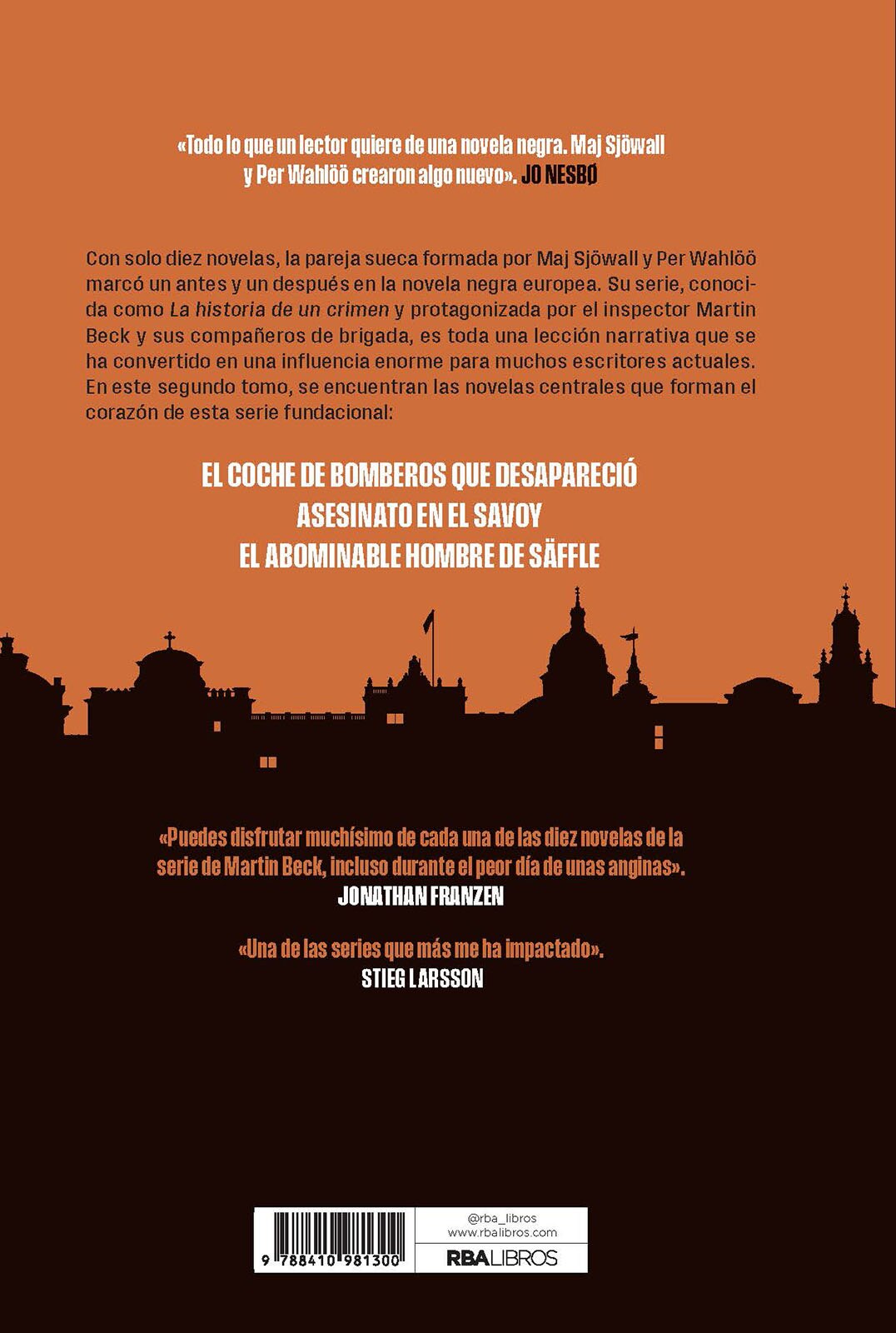 La historia de un crimen 2: Serie Martin Beck 2 (Capa dura) 2