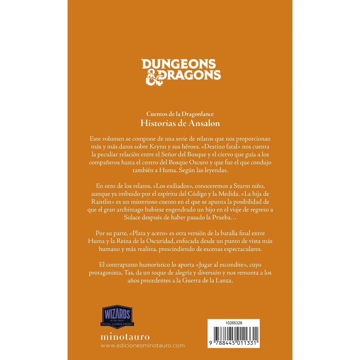 Cuentos de la Dragonlance nº 03/06 Historias de Ansalon (Capa mole com abas) 2