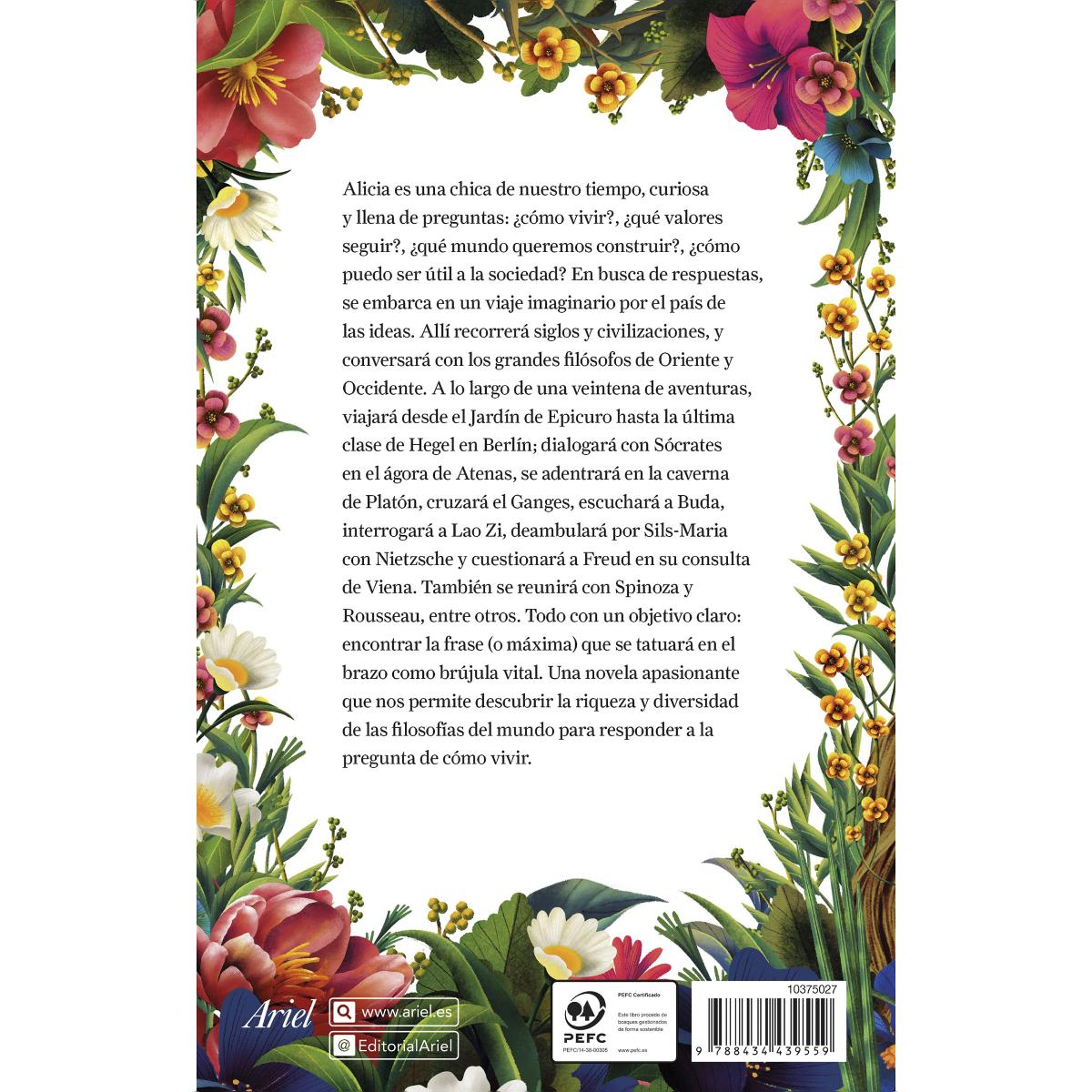 Alicia en el país de las ideas: ¿Cómo vivir? (Capa mole com abas) 2