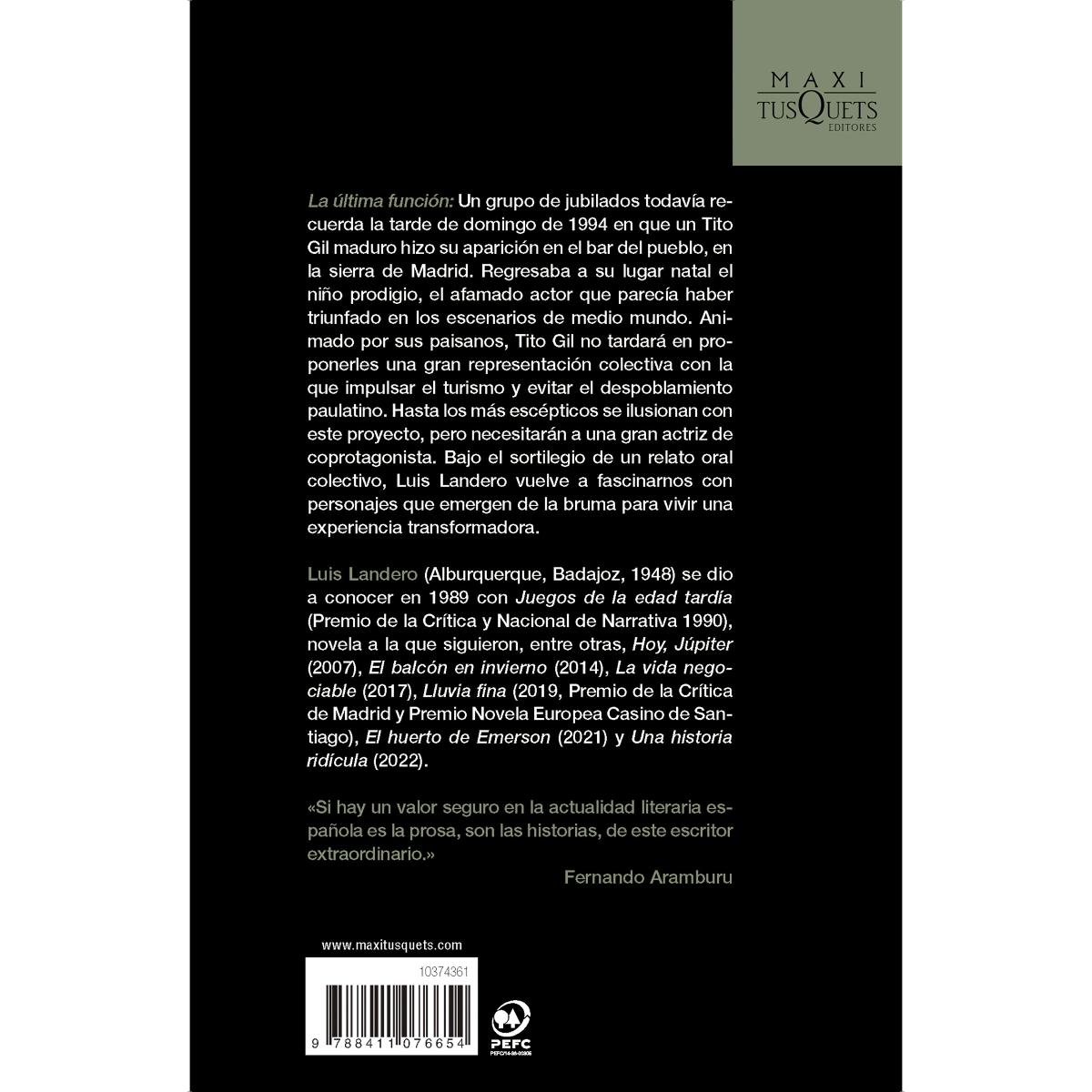 La última función (Bolso) 2