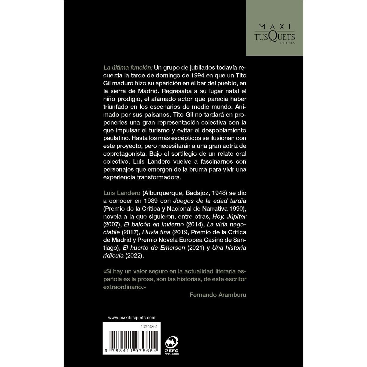 La última función (Bolso) 2