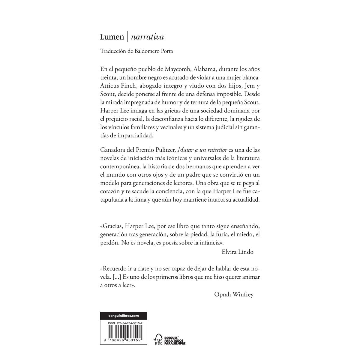 Matar a un ruiseñor (Capa mole) 2
