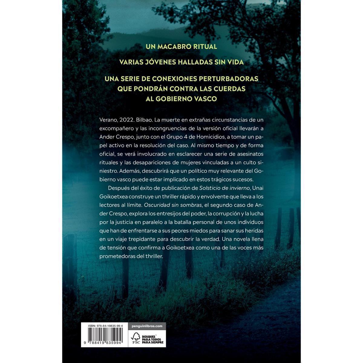 Oscuridad sin sombras (Ander Crespo 2) (Capa mole) 2