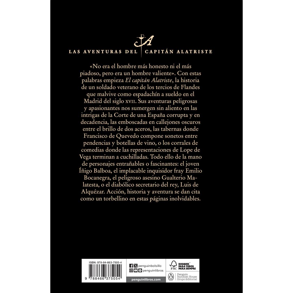 El capitán Alatriste (edición especial limitada con cantos tintados) (Las aventuras del capitán Alatriste 1) (Capa dura) 2