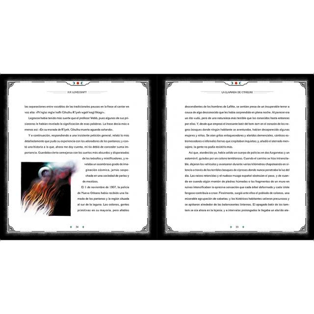 La llamada de Cthulhu y El color que cayó del cielo (Capa dura) 4