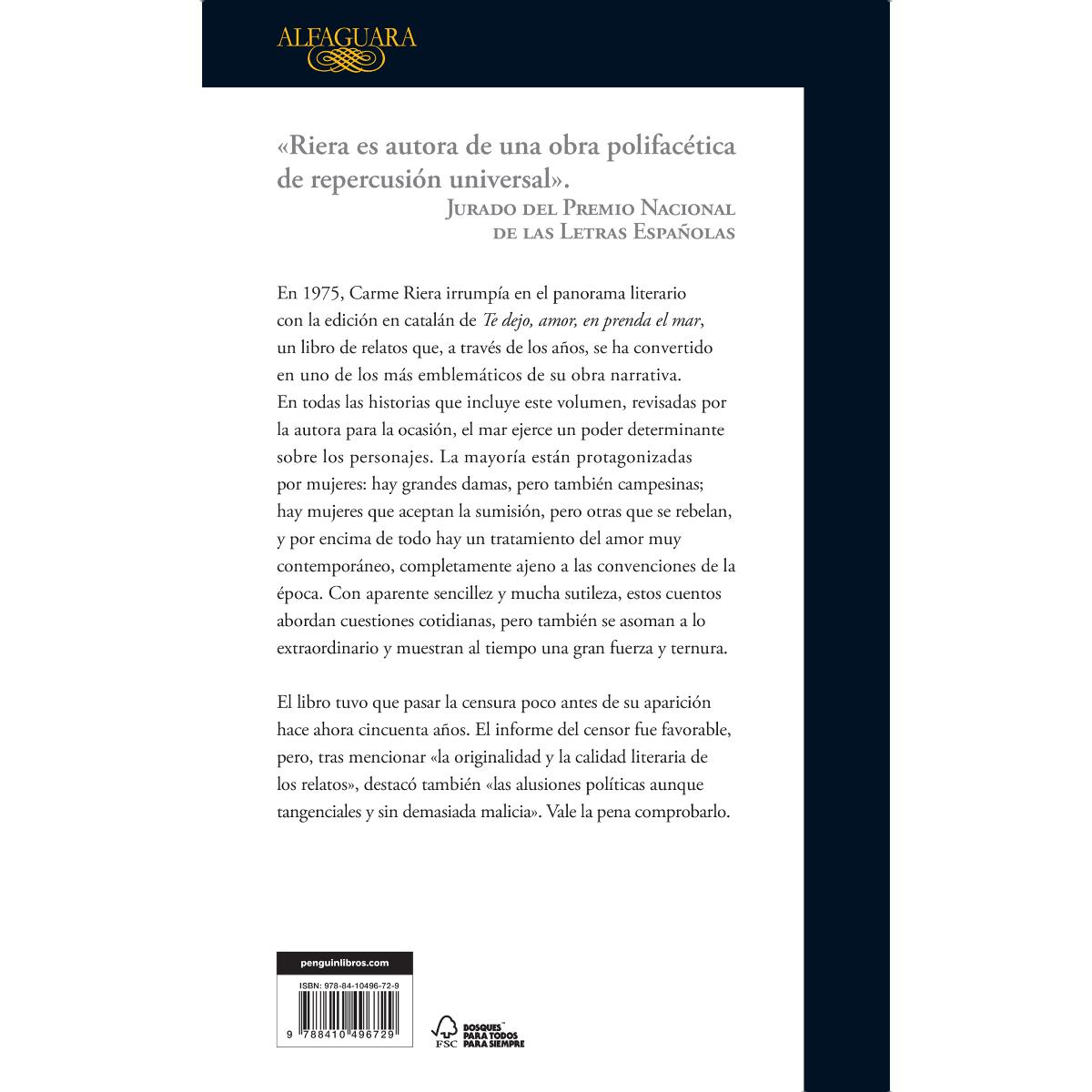 Te dejo, amor, en prenda el mar (Capa mole) 2