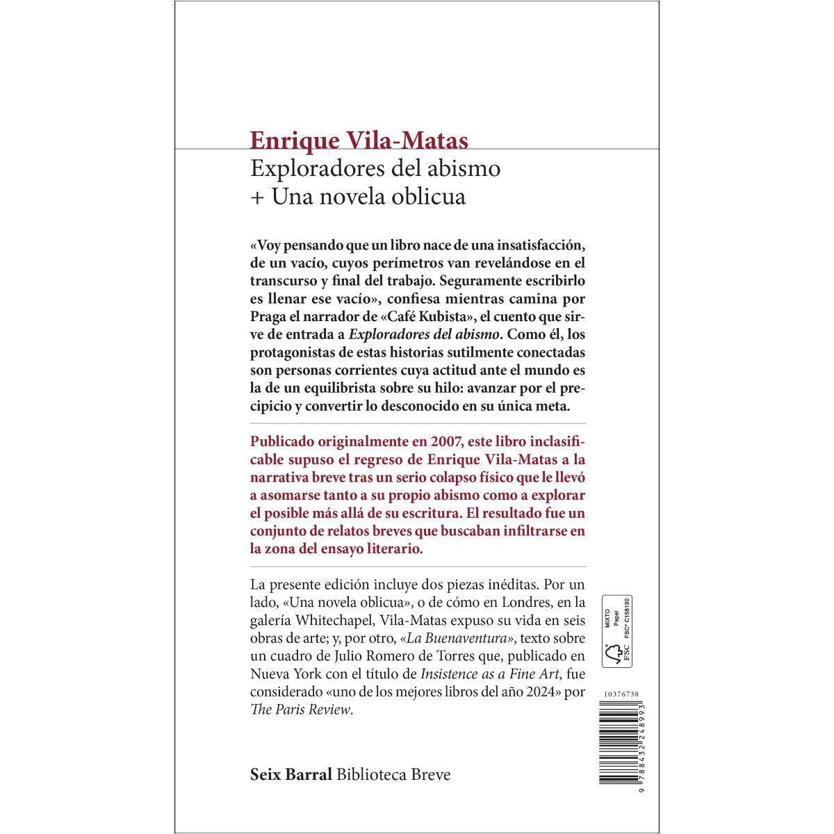 Exploradores del abismo + Una novela oblicua (Capa mole com abas) 2