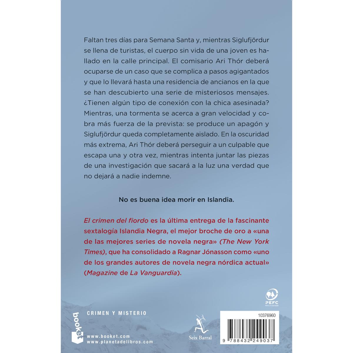 El crimen del fiordo (Serie Islandia Negra 6) (Bolso) 2